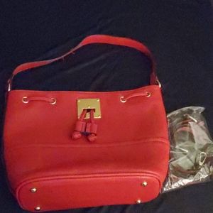 Charming Charlie Red Shoulder Bag